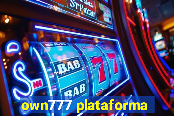 own777 plataforma